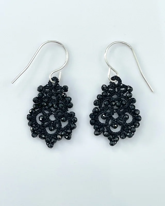 Bead weave earrings-Lorina Balteanu Donna Earrings