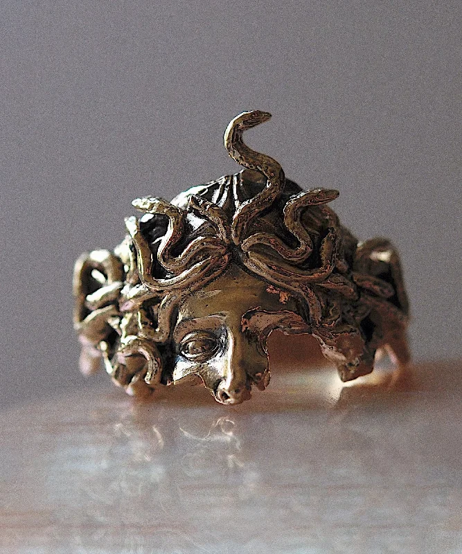 Medusa's Veil Ring