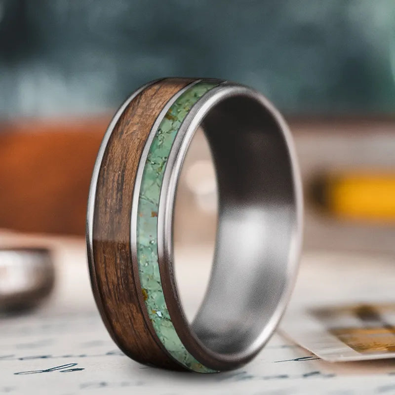 Custom Design - 2-Inlay Offset Ring nJUwzMXjNBFHl0sSPKq5HlDL