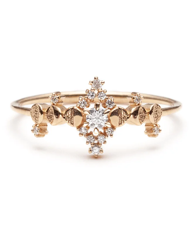 Diamond Cosmic Witch Ring