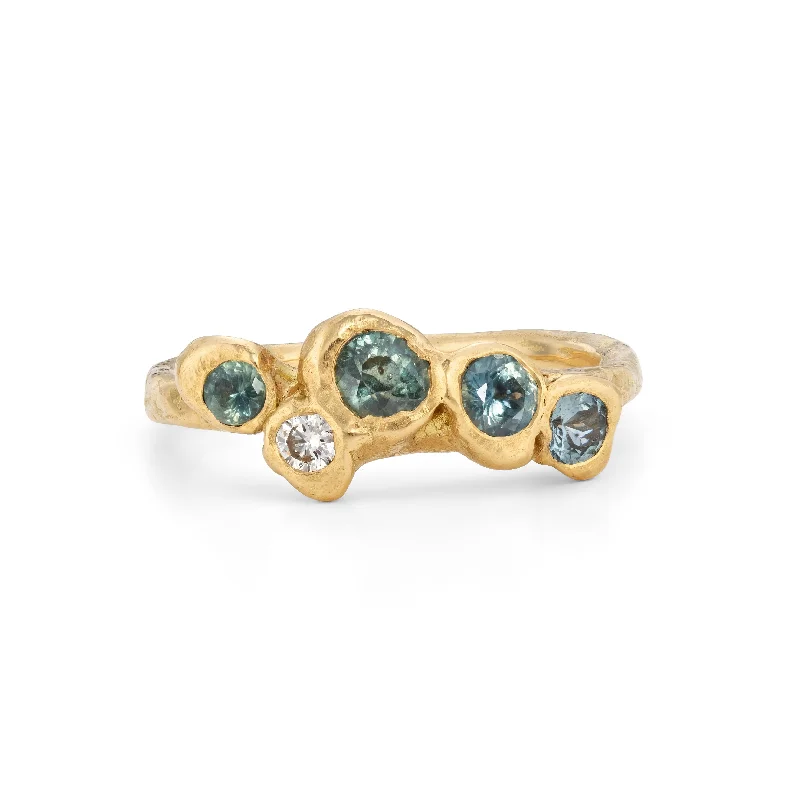 Spinel stone engagement rings-Wild Water Shallows Ring