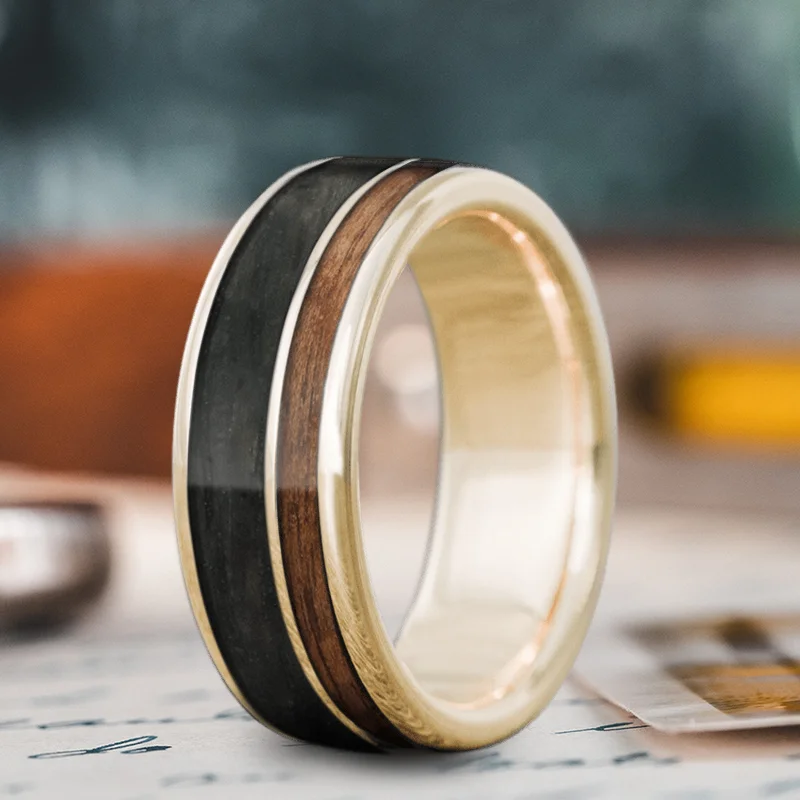 Custom Design - 2-Inlay Offset Ring vI0kYk28MBb9CGvJghV2wfkb