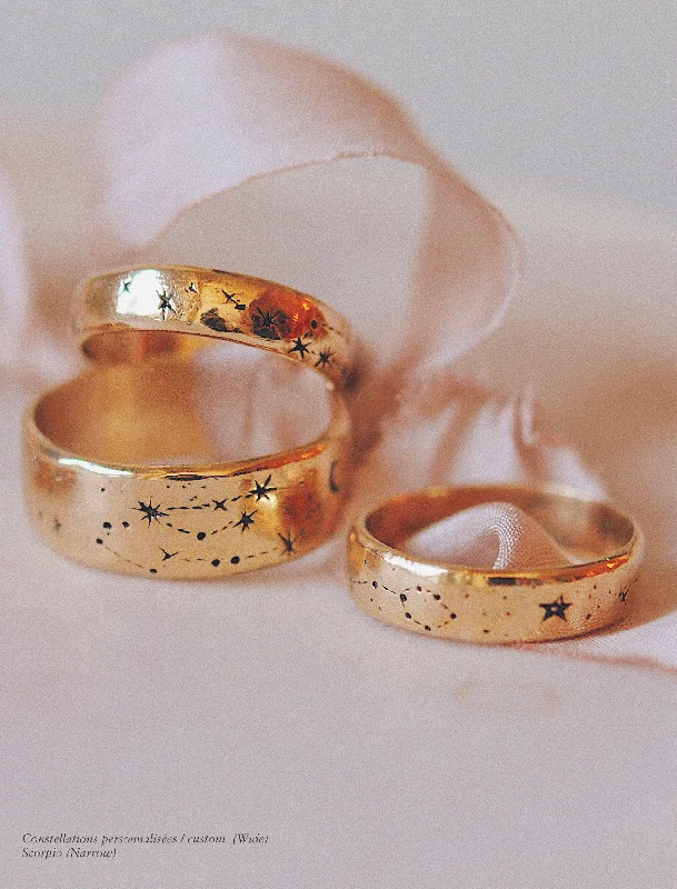 Wide Written in the Stars Ring