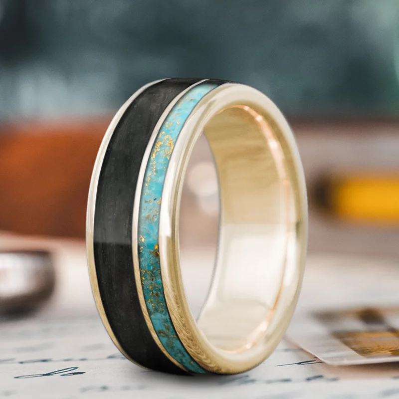 Custom Design - 2-Inlay Offset Ring S3G379jUYT0l4PDXqdsHf6vS