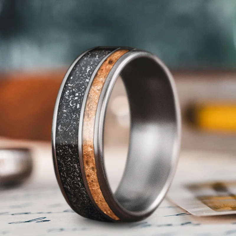 Custom Design - 2-Inlay Offset Ring MsFrdZJB6FqKyPFOMKazoqvs