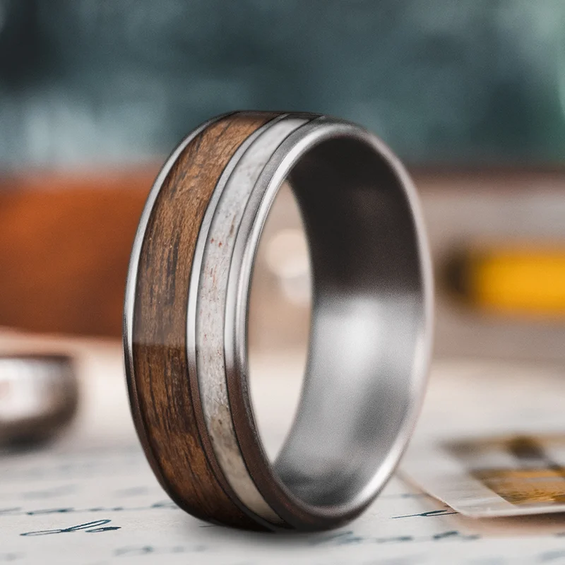 Custom Design - 2-Inlay Offset Ring PbDxXFrpZjv5xhnEhwdLlLoM