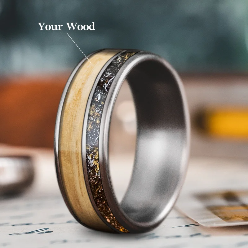 Custom Design - 2-Inlay Offset Ring WmXtooQEUnKgxSM0q9J9LD5a