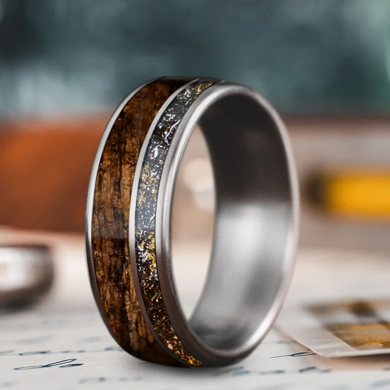 Custom Design - 2-Inlay Offset Ring o5269cWRNkwdyjJqj0nnYUks